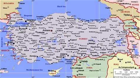 turcia map